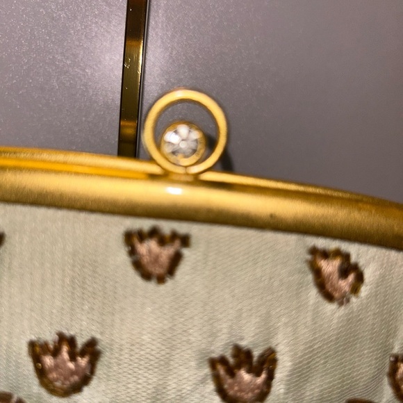 Euc Santi vintage beaded bag - Picture 3 of 7